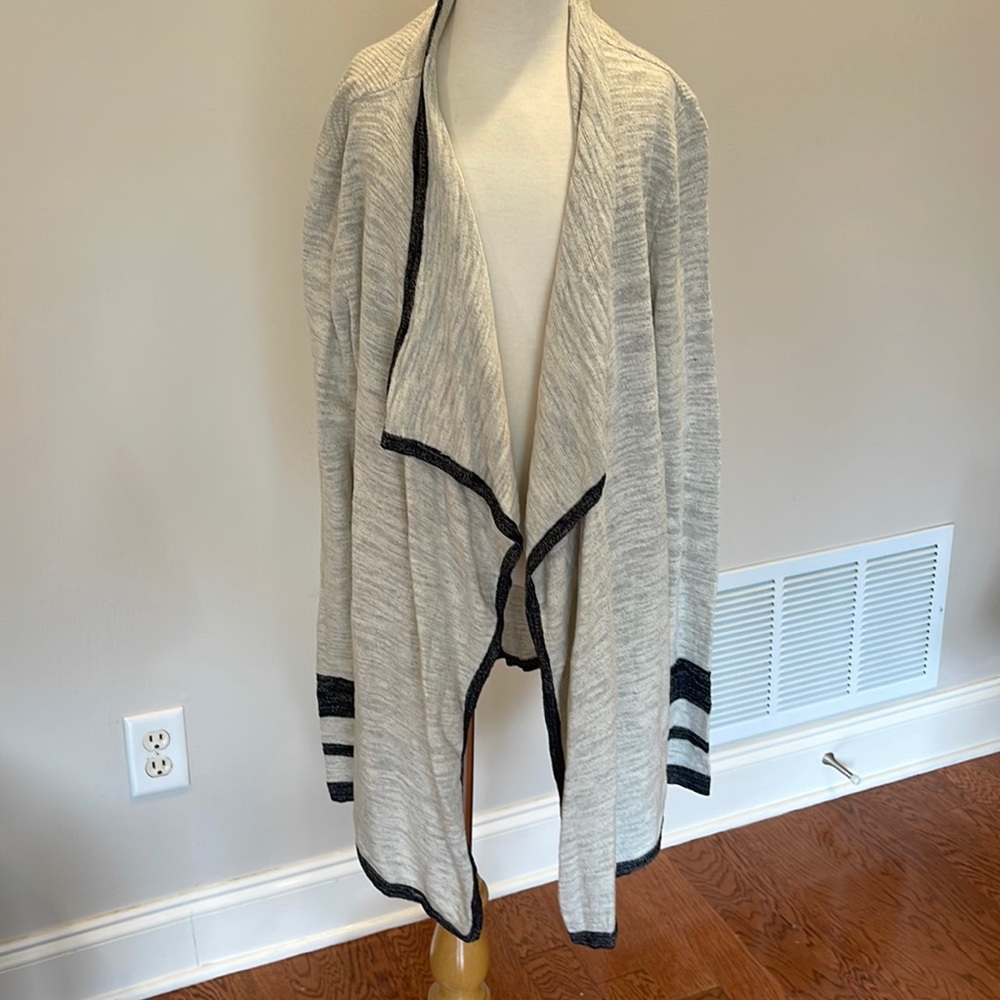 Loft striped cardigan